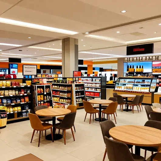 Praça de Alimentação do Patio Central Shopping: Um Espaço para Saborear
