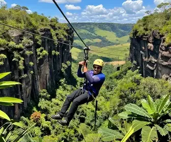 Tirolesa em Mato Grosso do Sul: Aventura nas Alturas