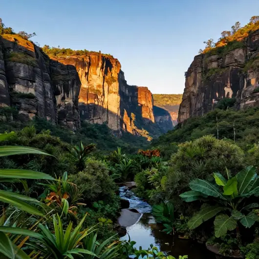 Turismo em Costa Rica MS: cânions Turismo em Costa Rica MS: cânions